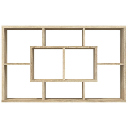 Vegghylle sonoma eik 85x16x52,5 cm konstruert tre