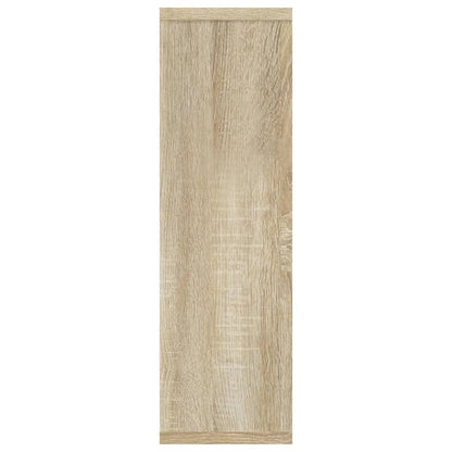 Vegghylle sonoma eik 85x16x52,5 cm konstruert tre