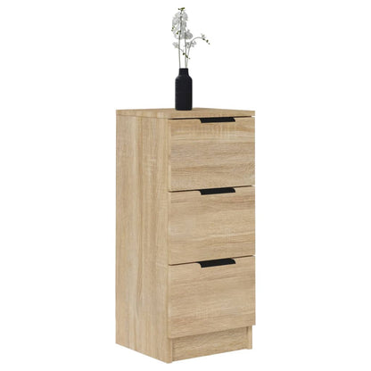 Skjenk sonoma eik 30x30x70 cm konstruert tre