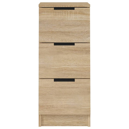 Skjenk sonoma eik 30x30x70 cm konstruert tre