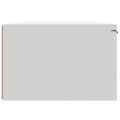 Veggskap hvit 68x30x20 cm konstruert tre