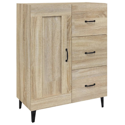 Skjenk sonoma eik 69,5x34x90 cm konstruert tre