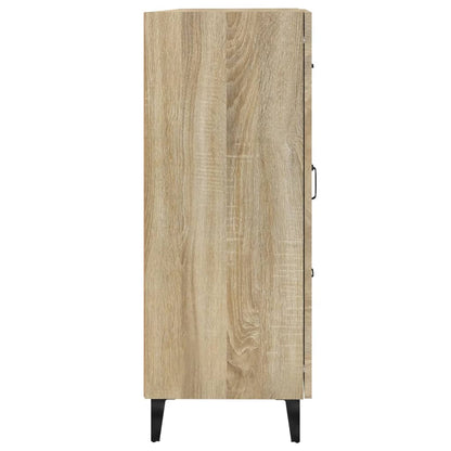 Skjenk sonoma eik 69,5x34x90 cm konstruert tre