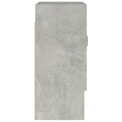Veggskap betonggrå 60x31x70 cm konstruert tre