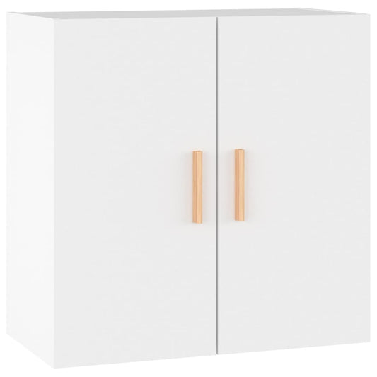 Veggskap hvit 60x30x60 cm konstruert tre