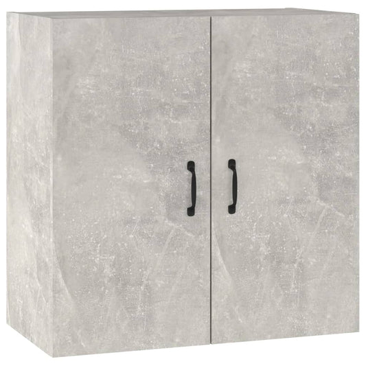Veggskap betonggrå 60x31x60 cm konstruert tre