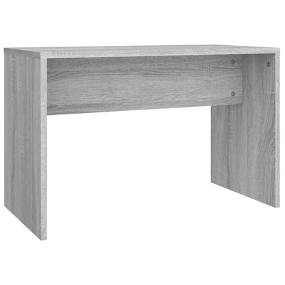Sminkebordsett grå sonoma 86,5x35x136 cm