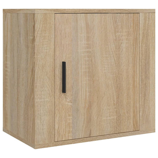 Veggmontert nattbord sonoma eik 50x30x47 cm