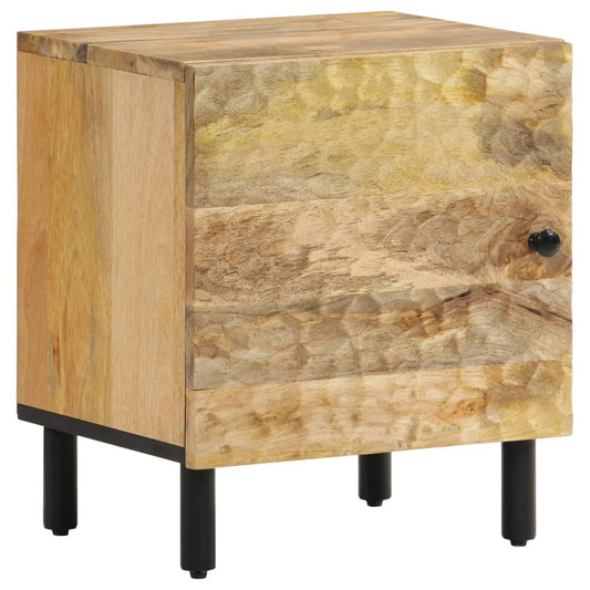 Nattbord 2 stk 40x33x46 cm heltre mango
