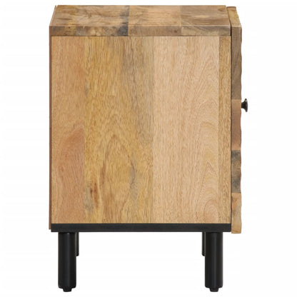 Nattbord 2 stk 40x33x46 cm heltre mango