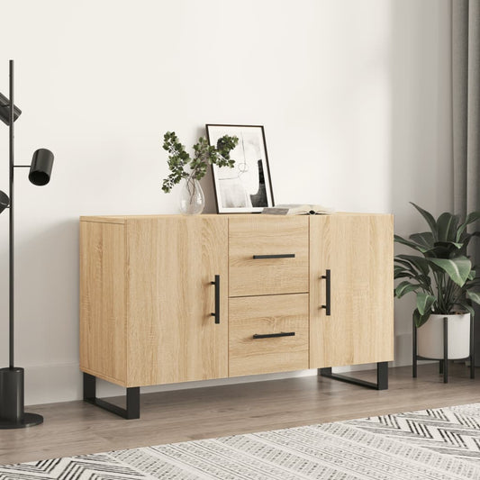 Skjenk sonoma eik 100x36x60 cm konstruert tre