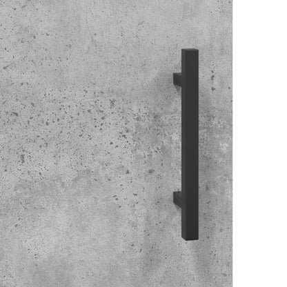 Skjenk betonggrå 100x36x60 cm konstruert tre