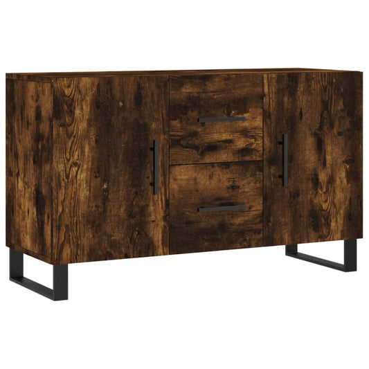 Skjenk røkt eik 100x36x60 cm konstruert tre