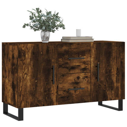 Skjenk røkt eik 100x36x60 cm konstruert tre