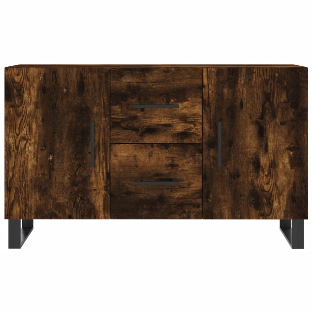 Skjenk røkt eik 100x36x60 cm konstruert tre