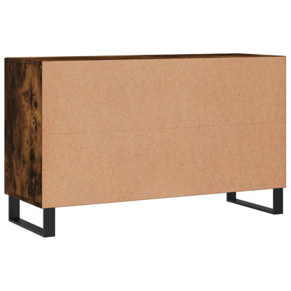 Skjenk røkt eik 100x36x60 cm konstruert tre