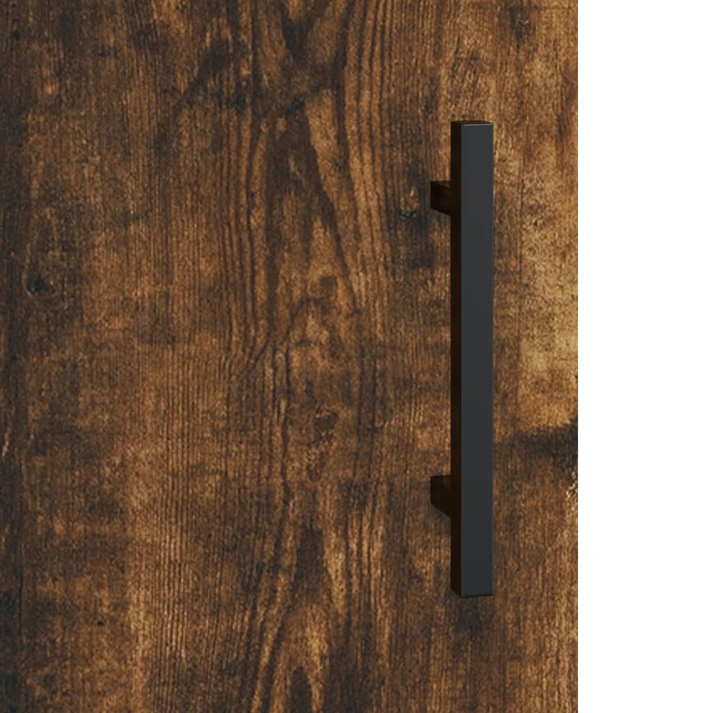 Skjenk røkt eik 100x36x60 cm konstruert tre