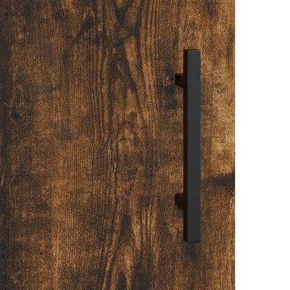 Skjenk røkt eik 100x36x60 cm konstruert tre