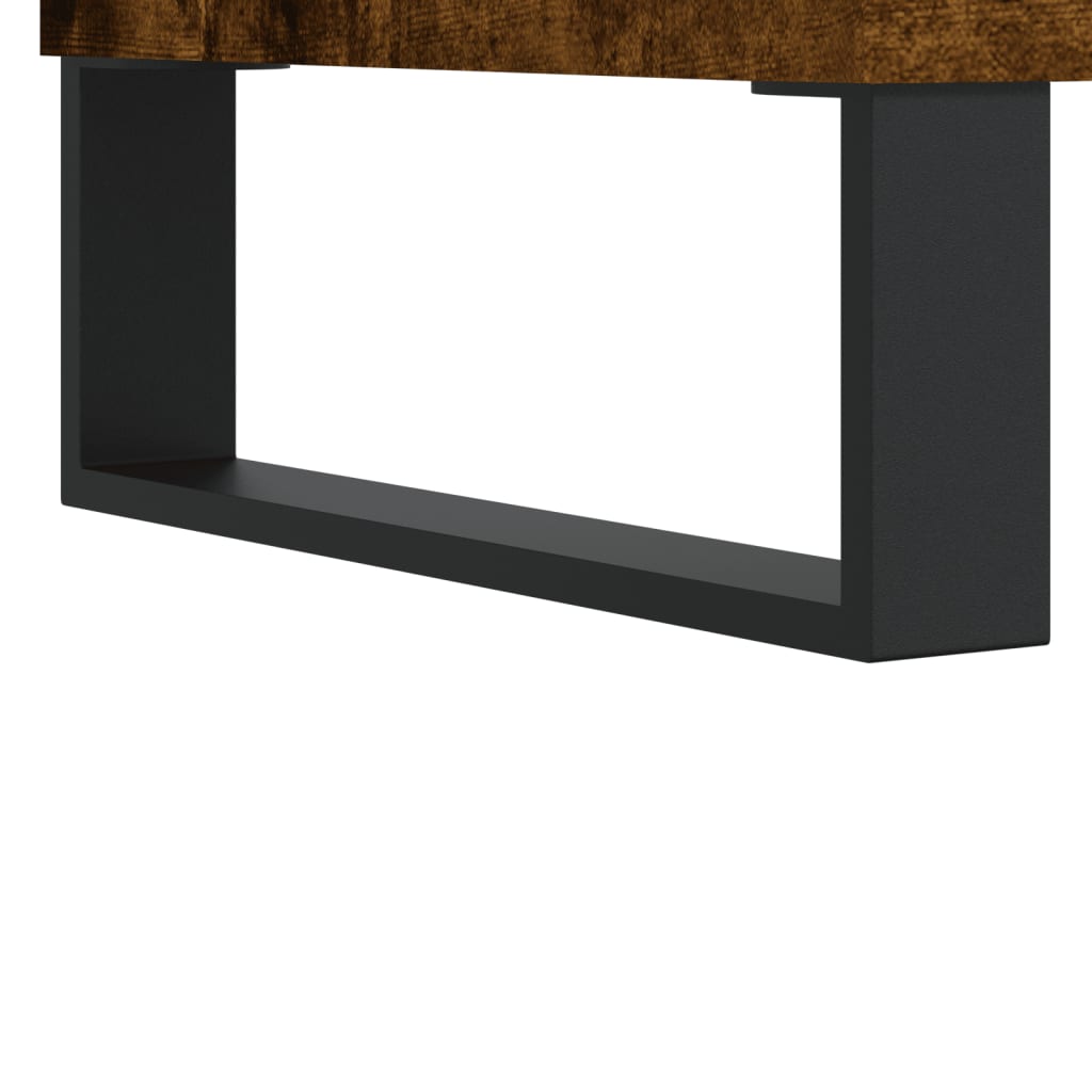Skjenk røkt eik 100x36x60 cm konstruert tre