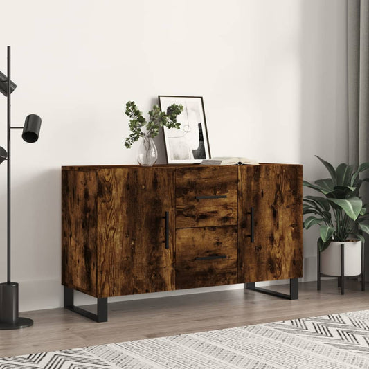 Skjenk røkt eik 100x36x60 cm konstruert tre