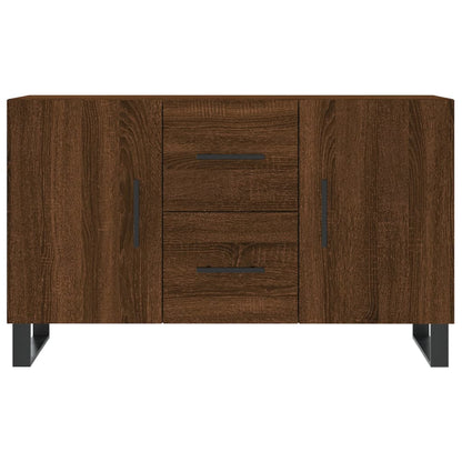 Skjenk brun eik 100x36x60 cm konstruert tre