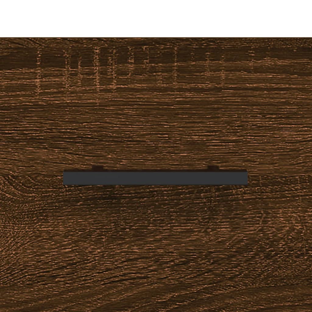 Skjenk brun eik 100x36x60 cm konstruert tre