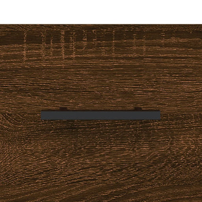Skjenk brun eik 100x36x60 cm konstruert tre