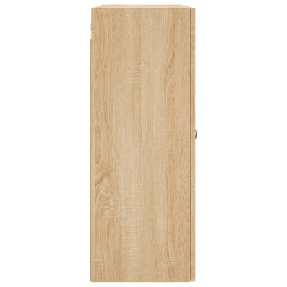 Veggskap sonoma eik 69,5x34x90 cm