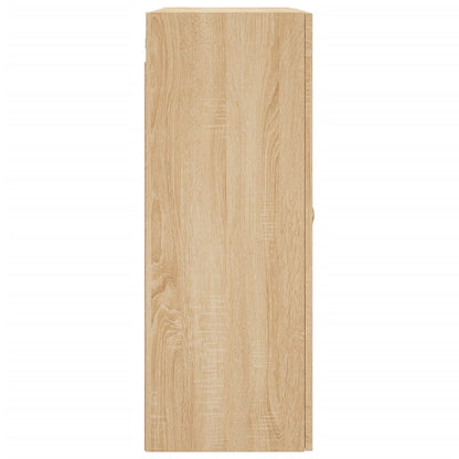 Veggskap sonoma eik 69,5x34x90 cm