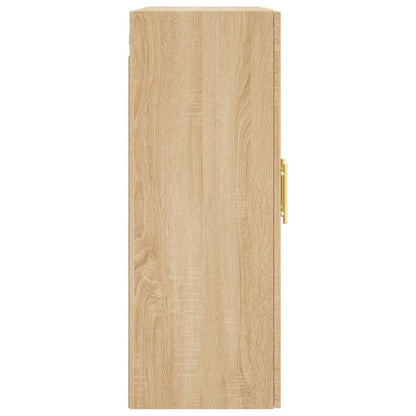 Veggskap sonoma eik 69,5x34x90 cm