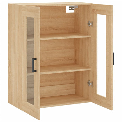 Veggskap sonoma eik 69,5x34x90 cm