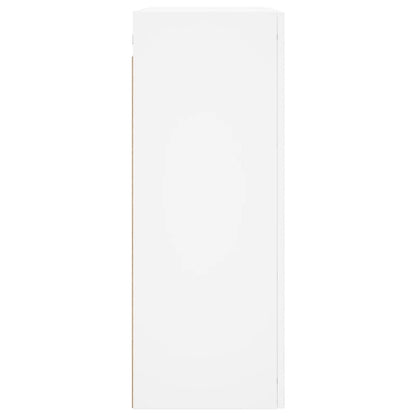 Veggskap hvit 69,5x34x90 cm