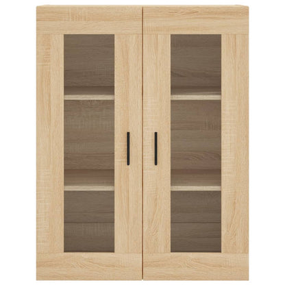 Veggskap sonoma eik 69,5x34x90 cm