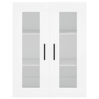 Veggskap hvit 69,5x34x90 cm