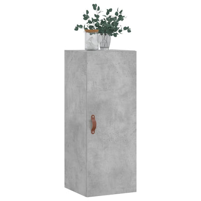 Veggskap betonggrå 69,5x34x90 cm