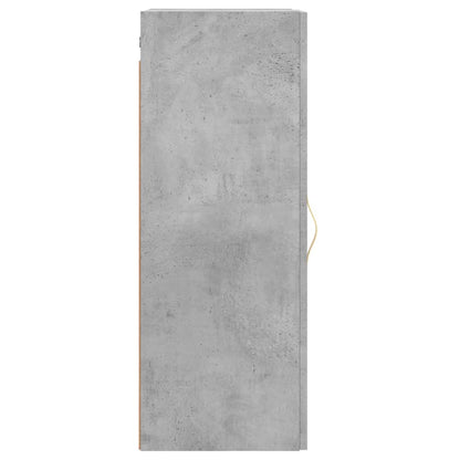Veggskap betonggrå 34,5x34x90 cm