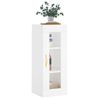 Veggskap hvit 34,5x34x90 cm