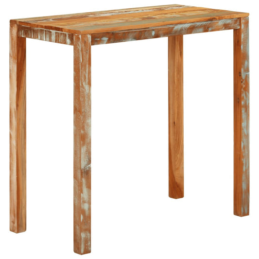 Barbord 112x55x108 cm gjenvunnet heltre