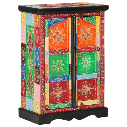 Håndmalt skjenk med dører 53x30x75 cm heltre mango