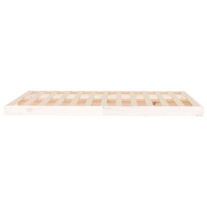 Sengeramme hvit 120x190 cm 4FT Small Double heltre furu