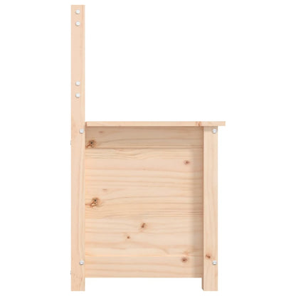 Benk 80x41x77 cm heltre furu