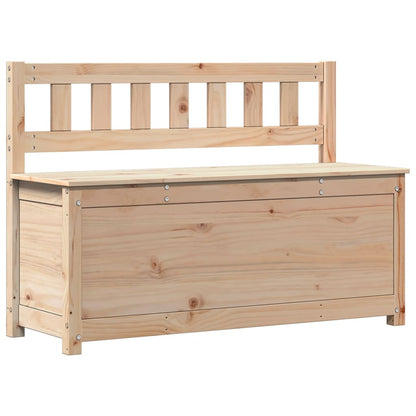 Benk 110x41x76,5 cm heltre furu