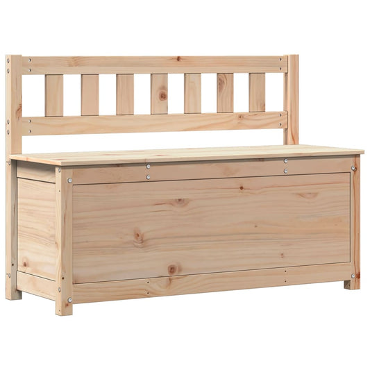 Benk 110x41x76,5 cm heltre furu