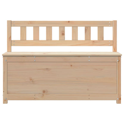 Benk 110x41x76,5 cm heltre furu