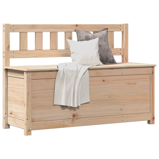 Benk 110x41x76,5 cm heltre furu