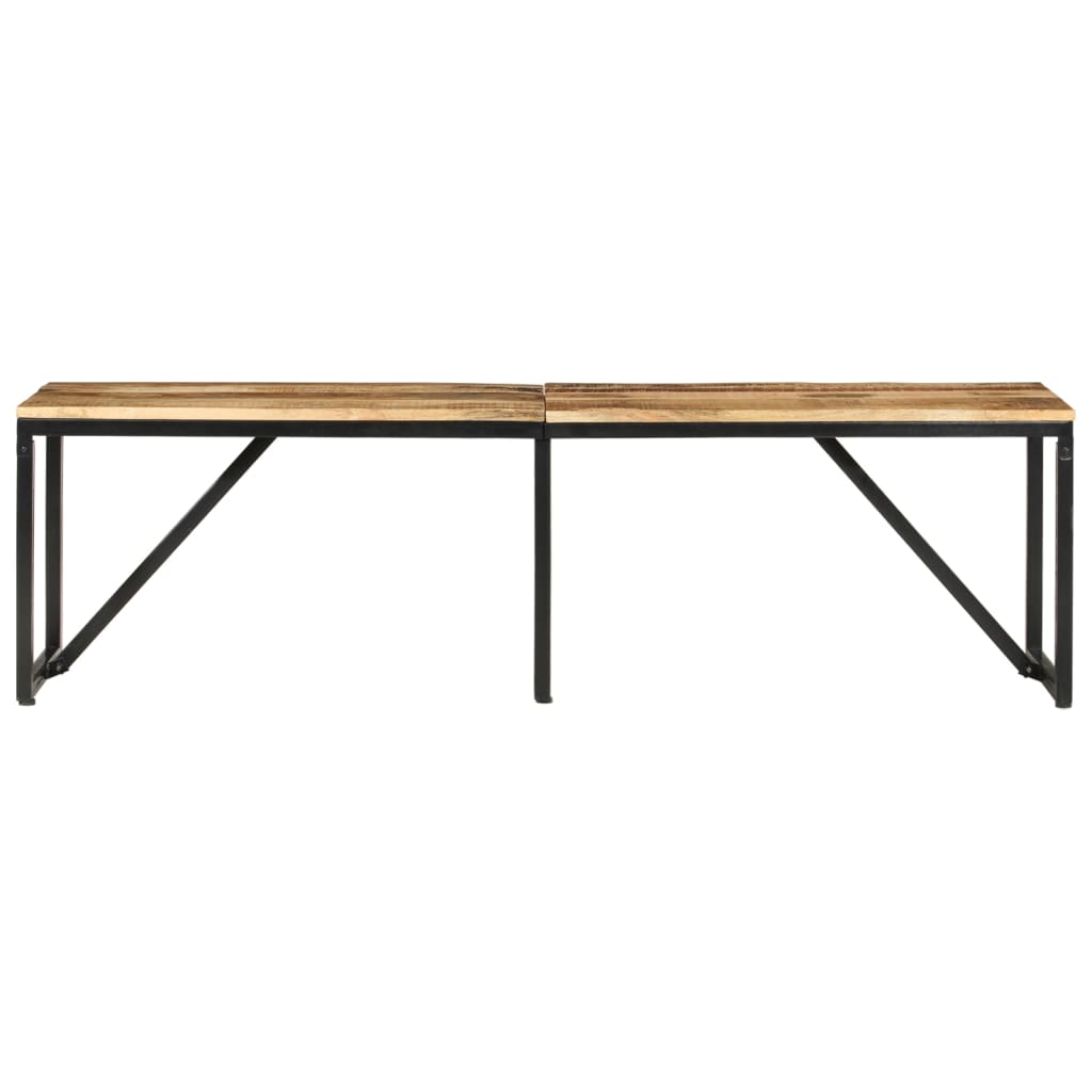 Benk 160x35x46 cm heltre mango