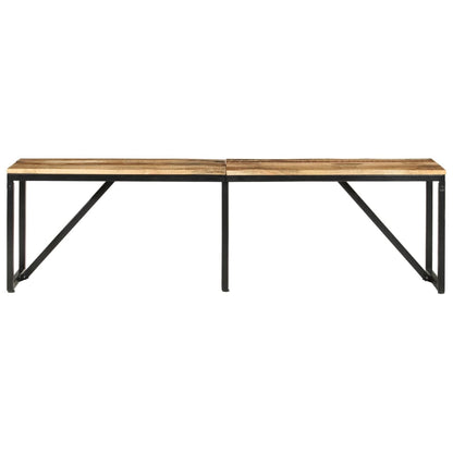 Benk 160x35x46 cm heltre mango