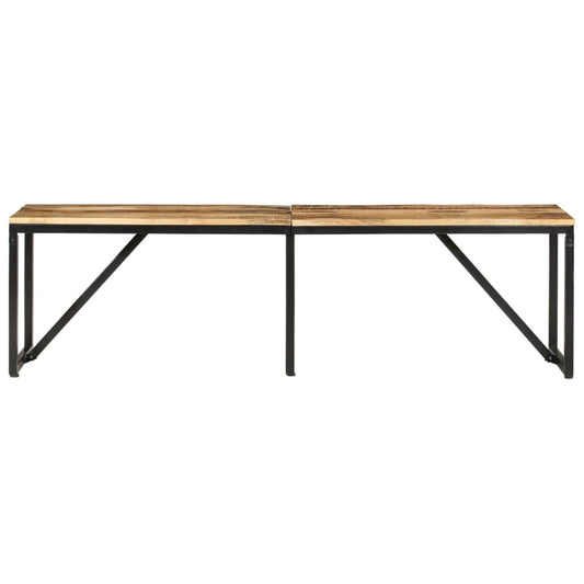 Benk 160x35x46 cm heltre mango