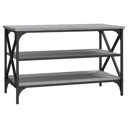 TV-benk grå sonoma 80x40x50 cm konstruert tre