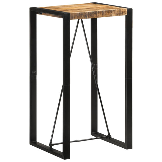 Barbord 60x55x110 cm grovt heltre mangotre